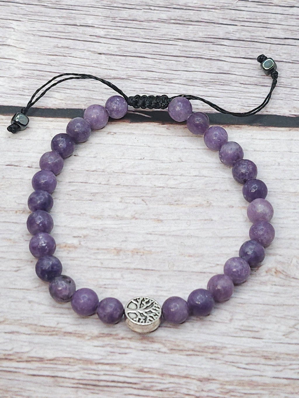 Bracelet Lépidolite 6mm - Kumari Legacy