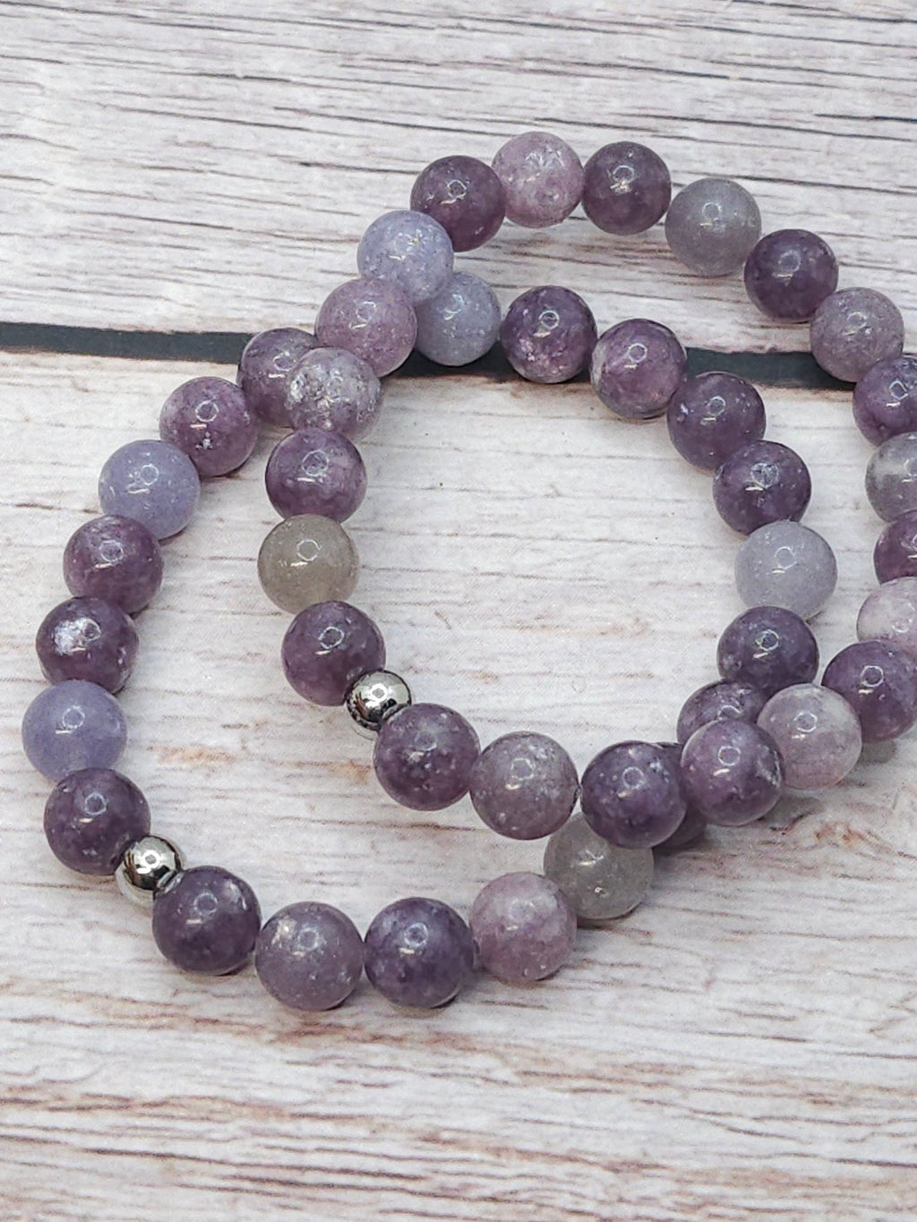 Bracelet Lépidolite 8mm - Kumari Legacy