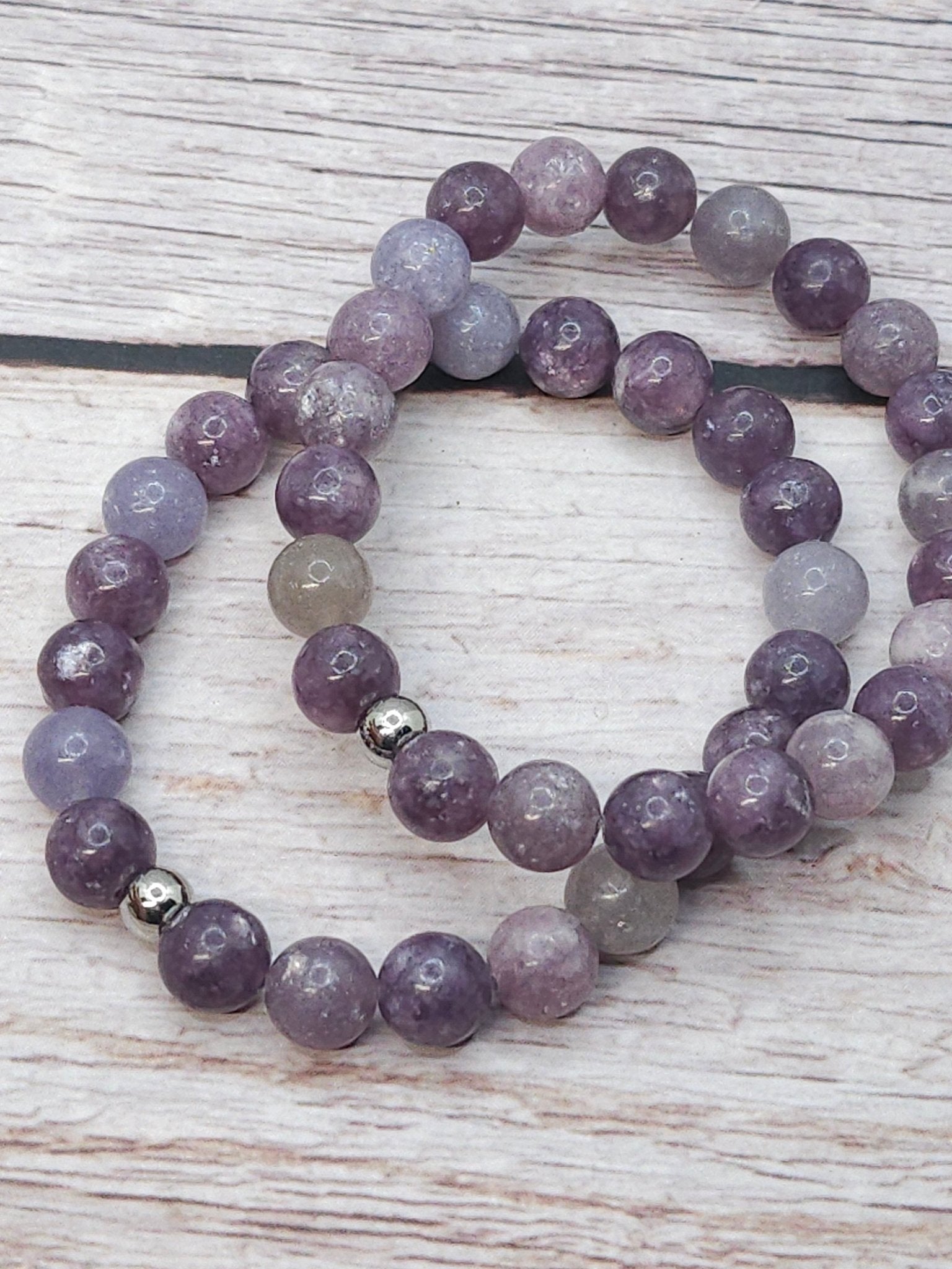 Bracelet Lépidolite 8mm - Kumari Legacy