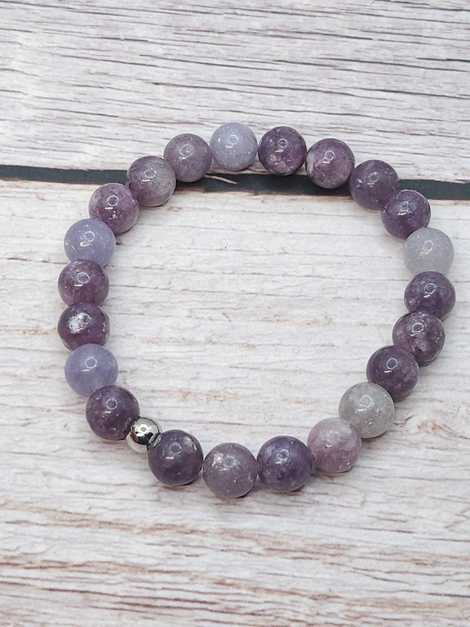 Bracelet Lépidolite 8mm - Kumari Legacy