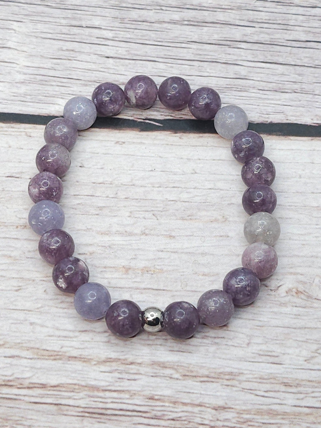 Bracelet Lépidolite 8mm - Kumari Legacy