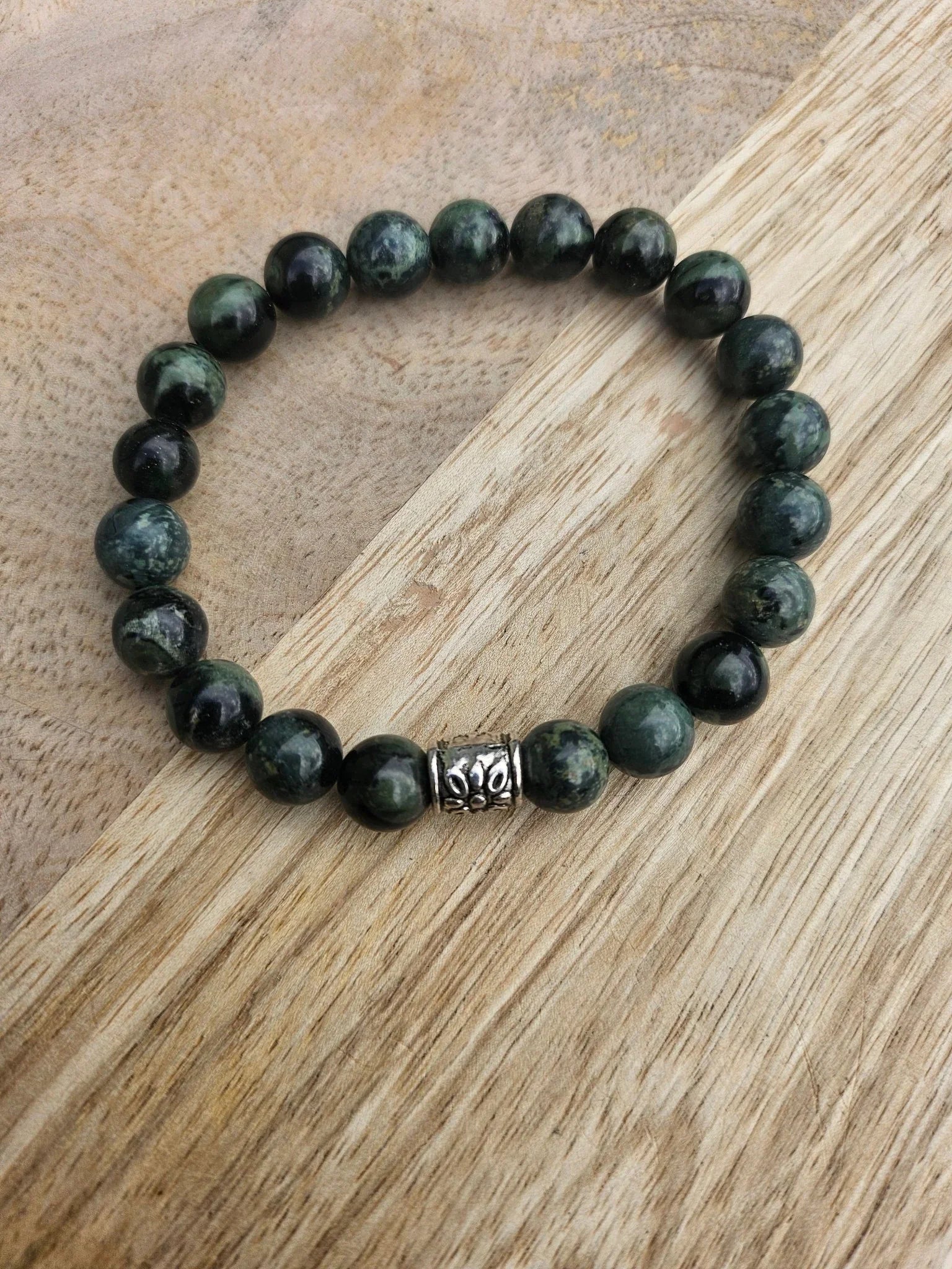 Bracelet “Osiris” – Jaspe Kambaba 8 mm – Sur mesure - Kumari Legacy