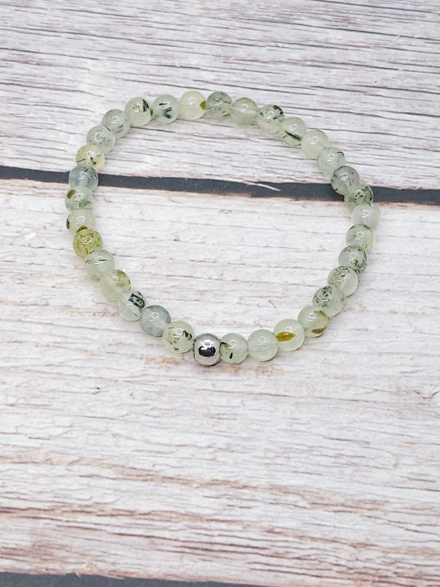 Bracelet Préhnite 4mm - Kumari Legacy