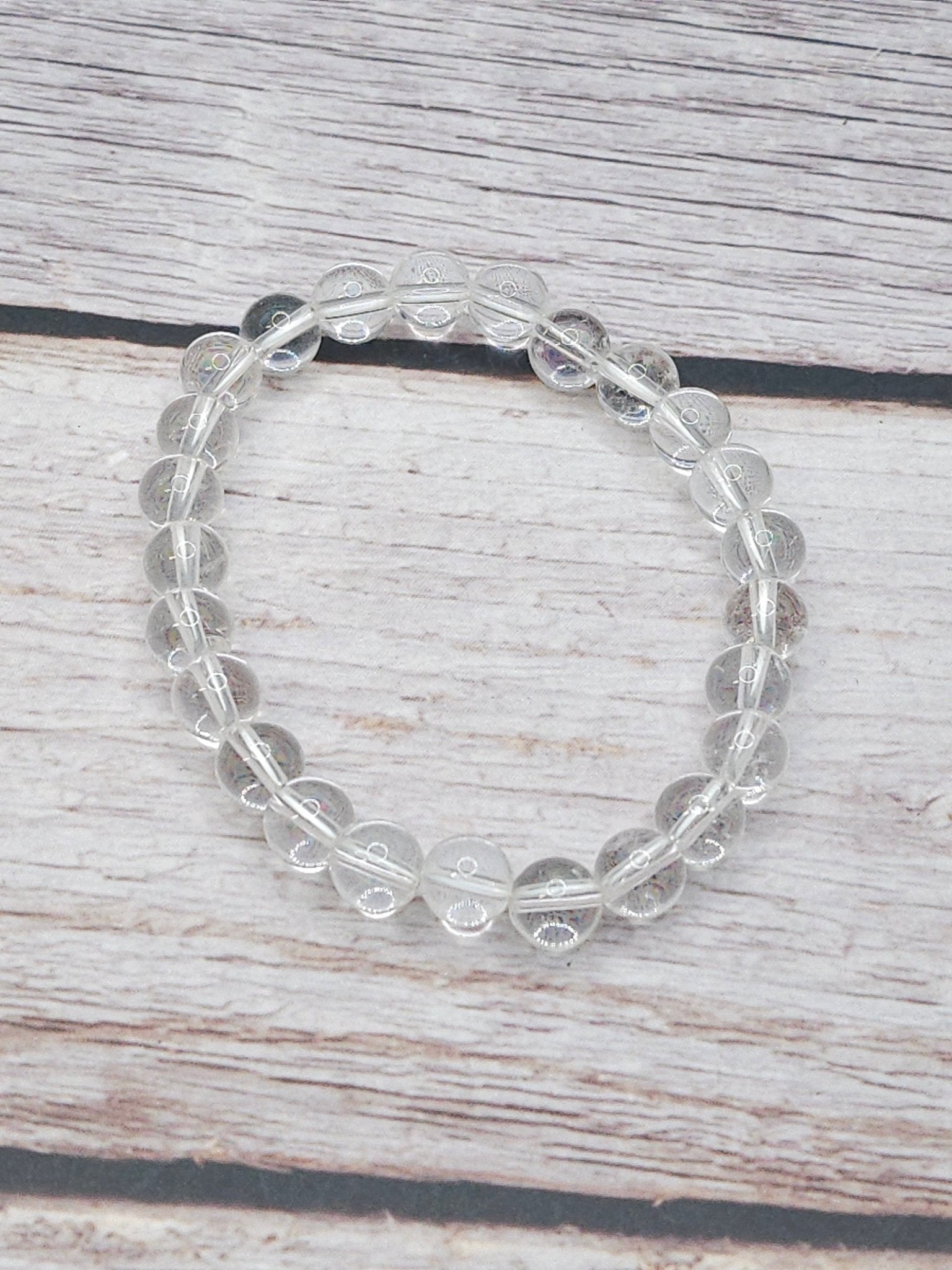 Bracelet Quartz Cristal de Roche 8mm - Kumari Legacy
