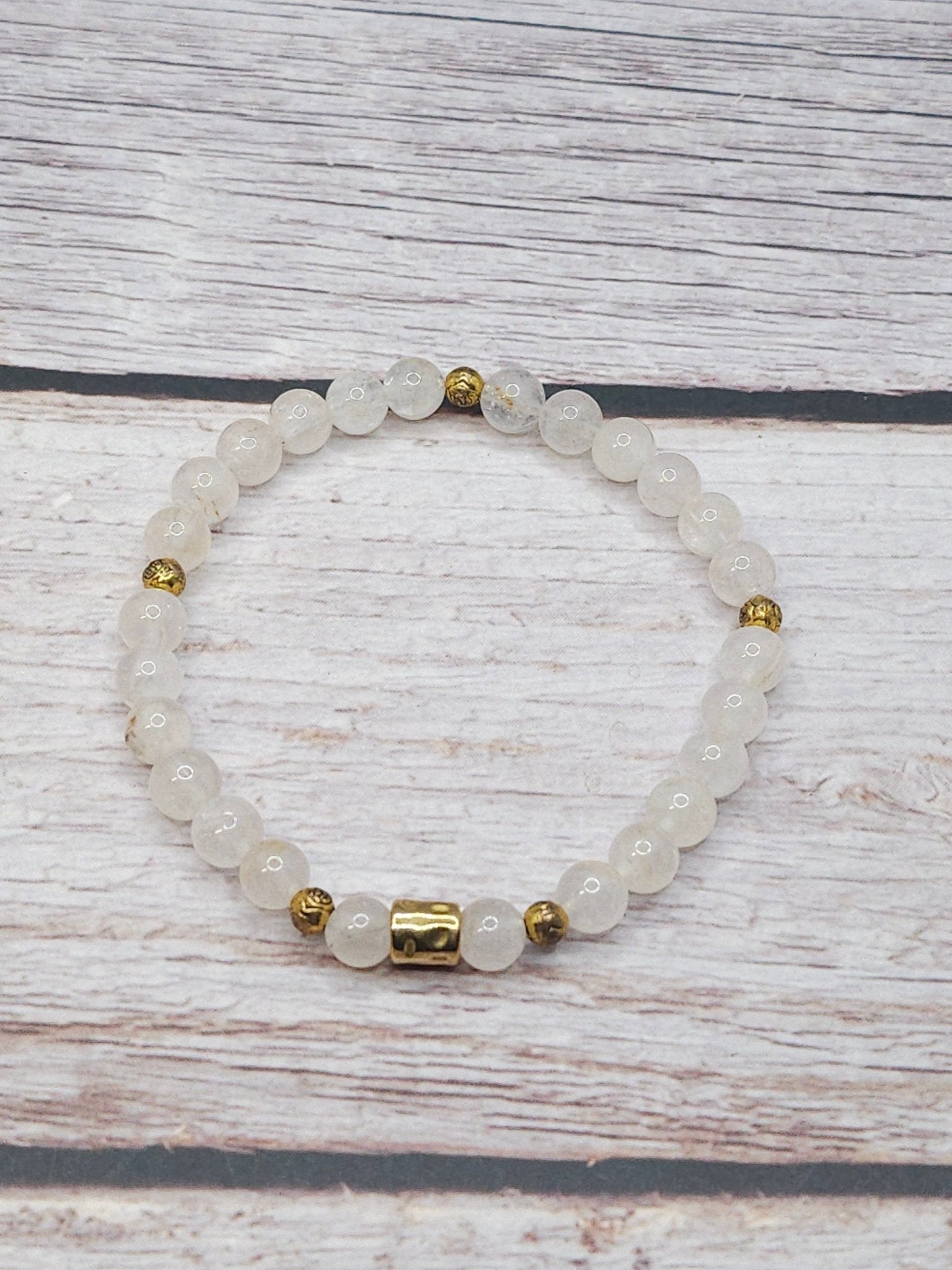 Bracelet Quartz Rose 6mm - Kumari Legacy