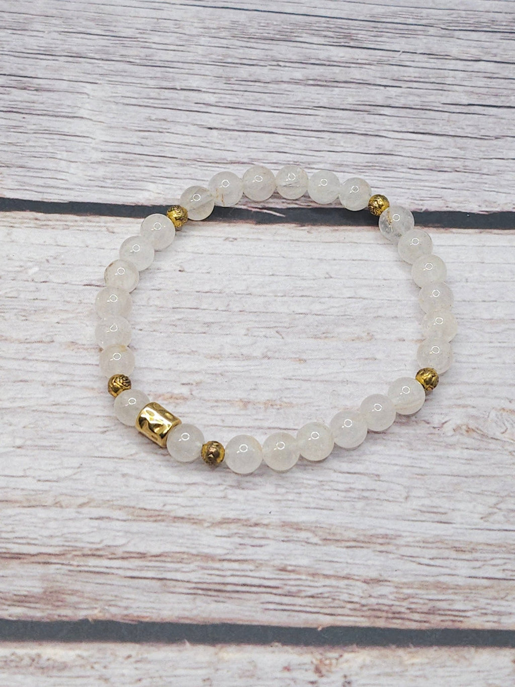 Bracelet Quartz Rose 6mm - Kumari Legacy