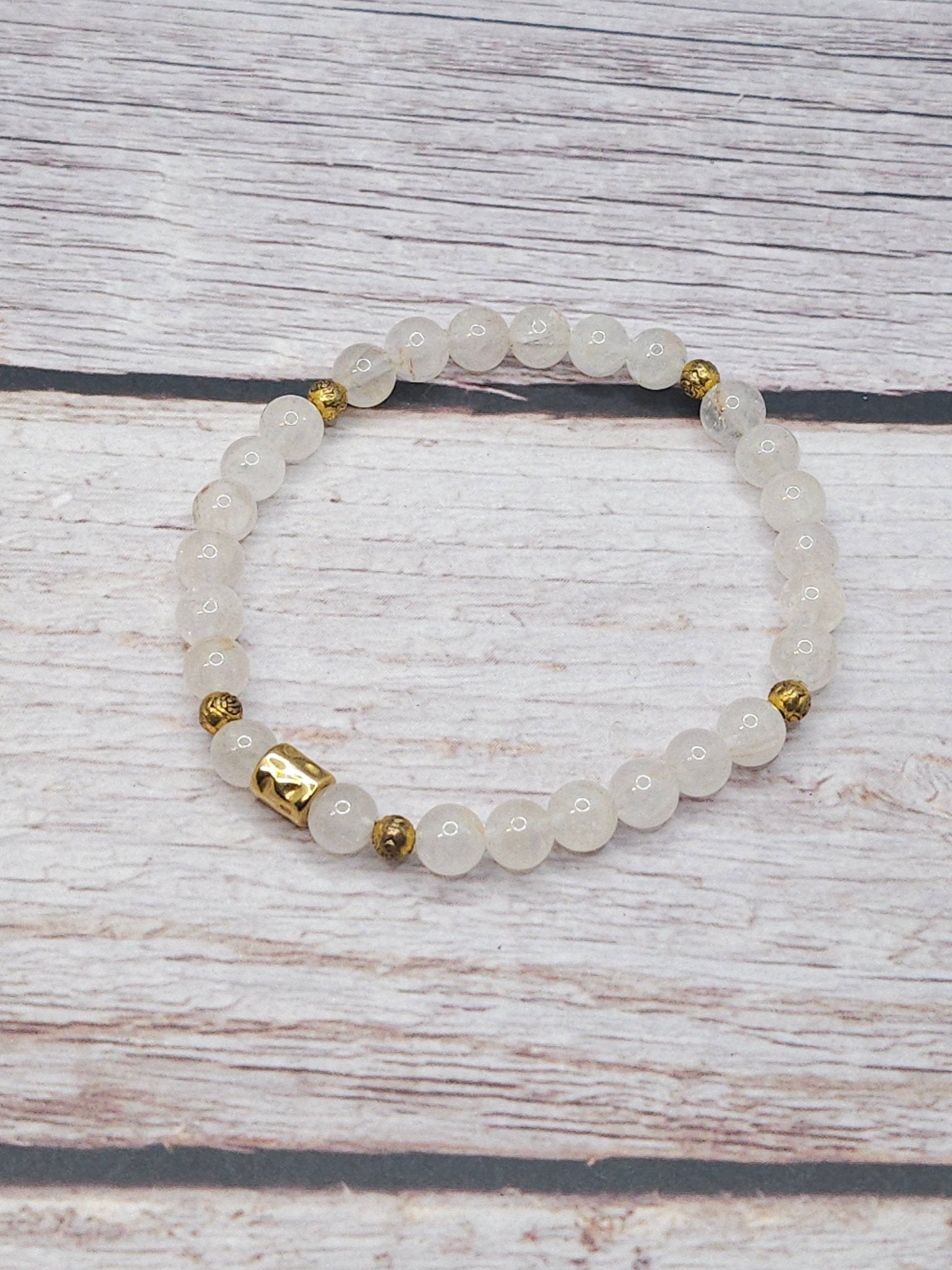 Bracelet Quartz Rose 6mm - Kumari Legacy