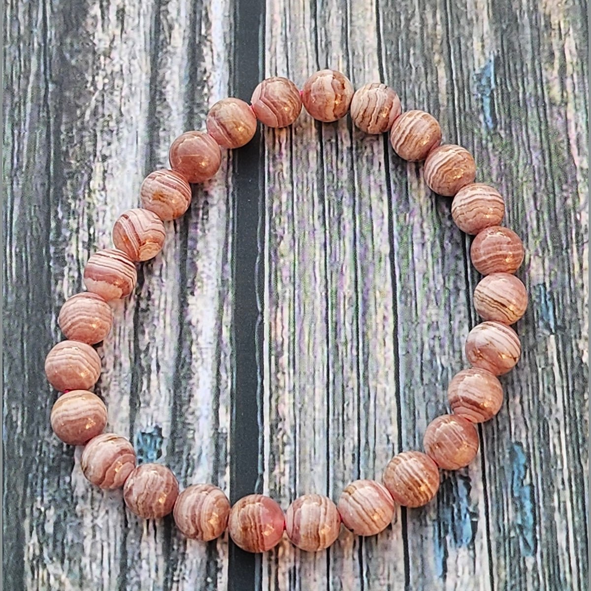 Bracelet Rhodochrosite – 8mm - Kumari Legacy