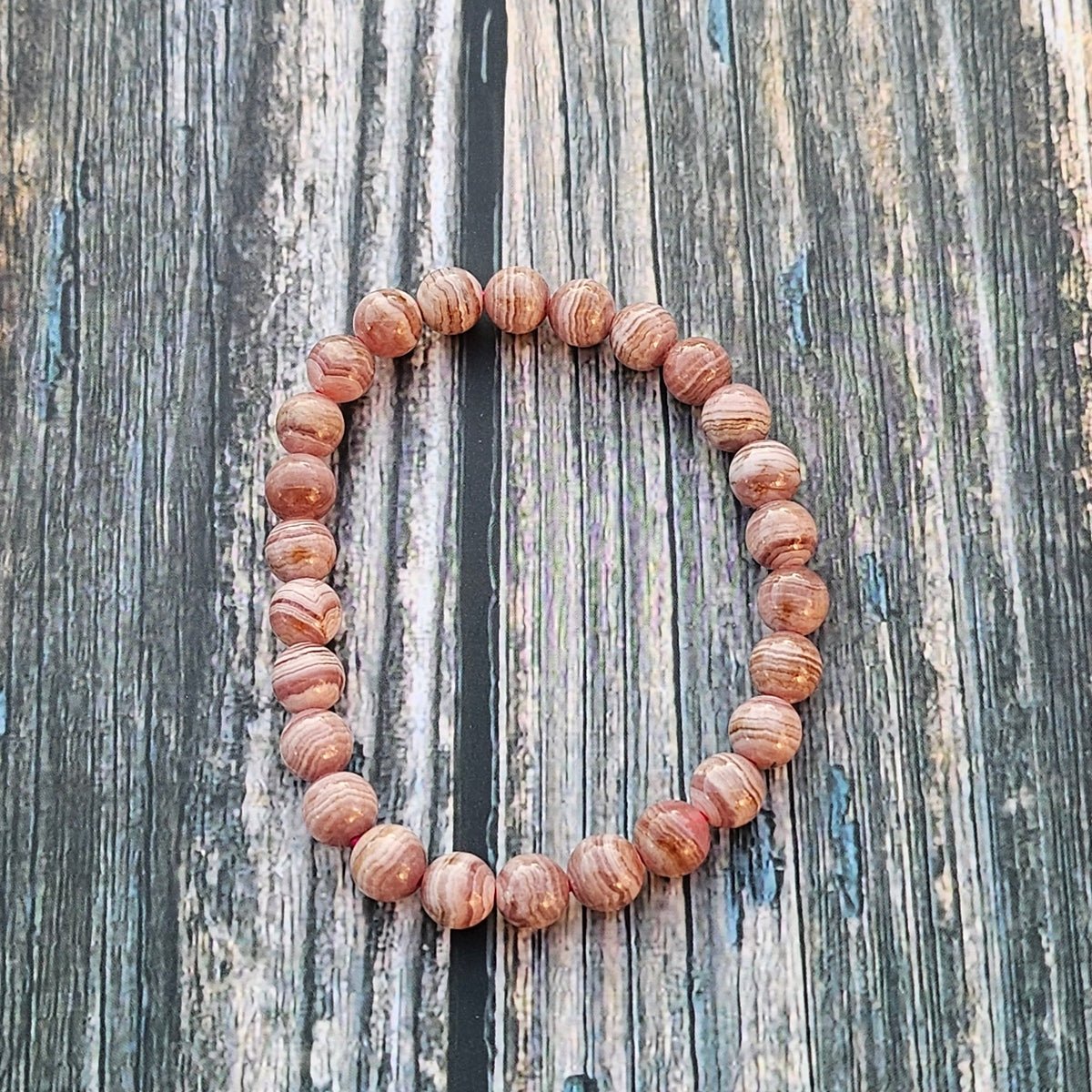 Bracelet Rhodochrosite – 8mm - Kumari Legacy