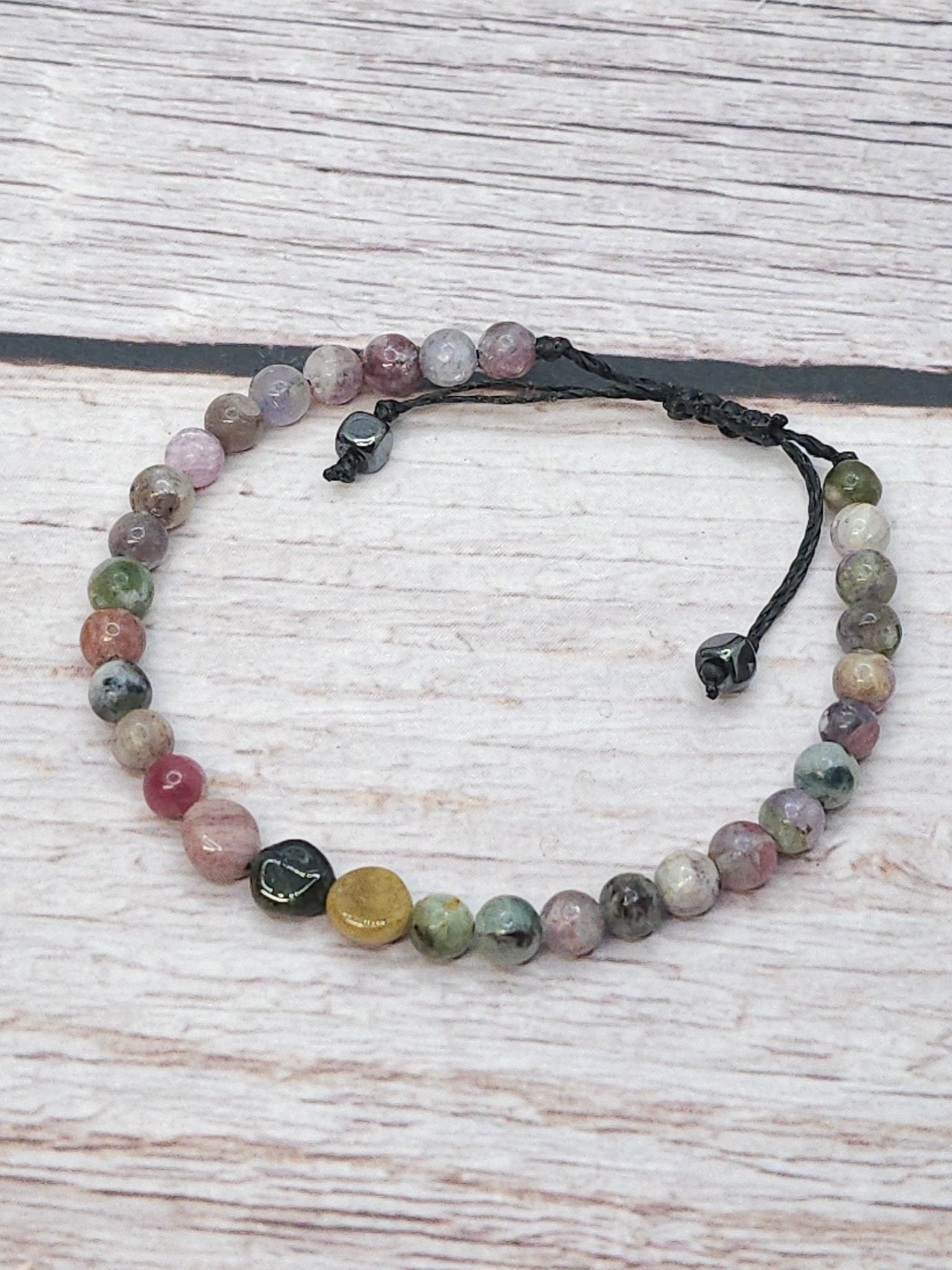 Bracelet Tourmaline Multicolore 4mm - Kumari Legacy