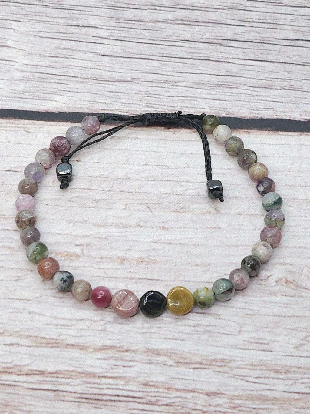 Bracelet Tourmaline Multicolore 4mm - Kumari Legacy