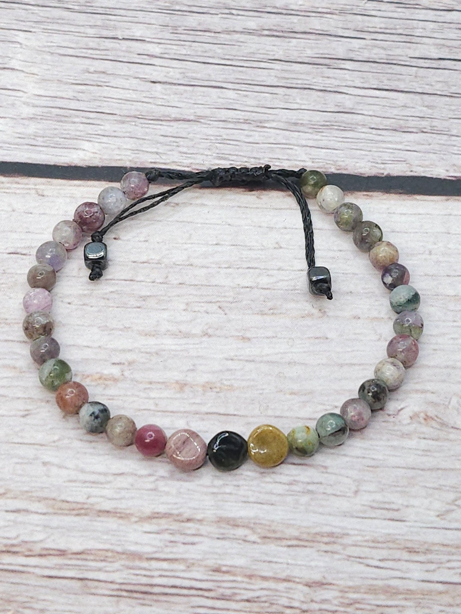 Bracelet Tourmaline Multicolore 4mm - Kumari Legacy