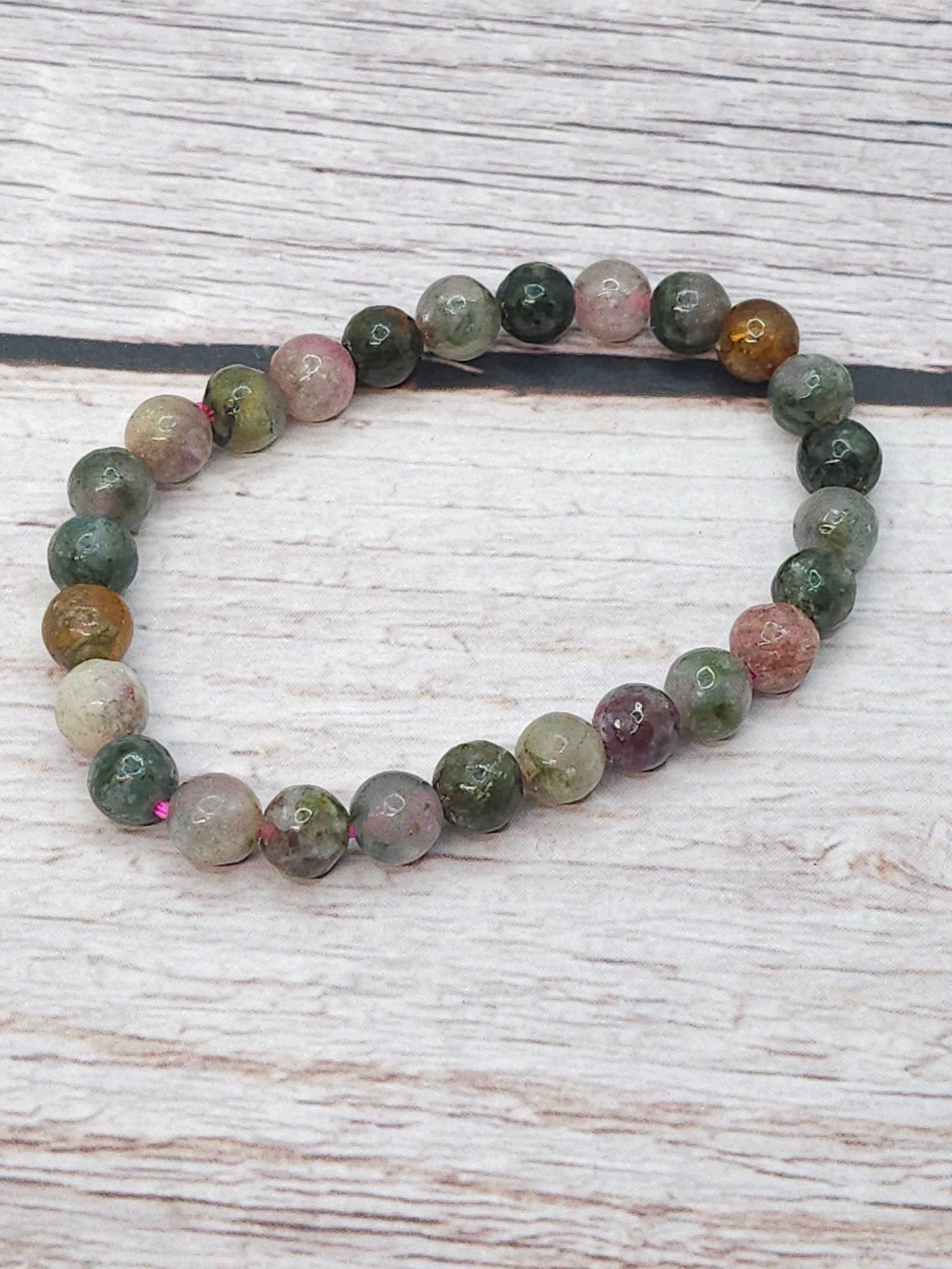 Bracelet Tourmaline Multicolore 6mm - Kumari Legacy