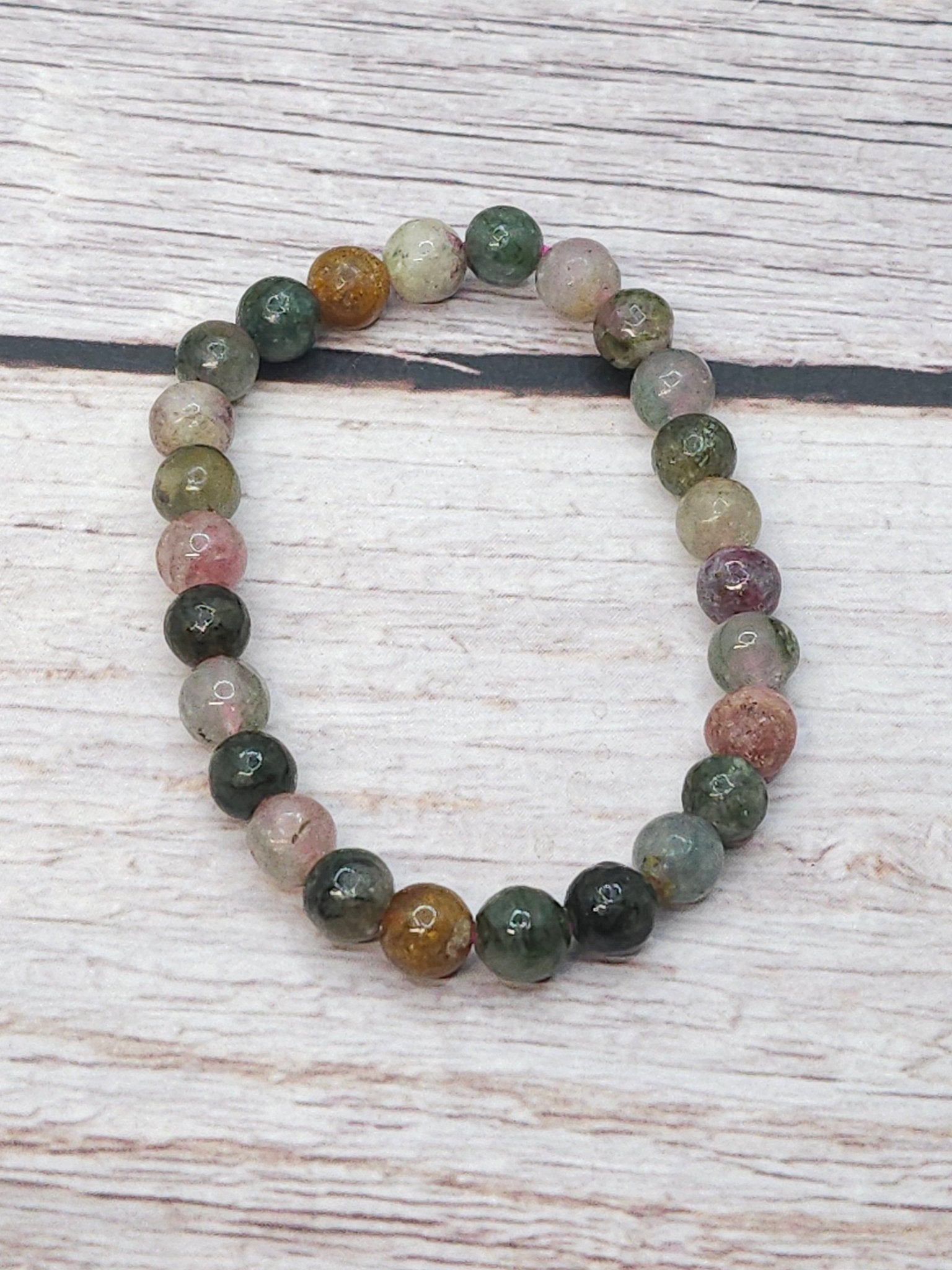 Bracelet Tourmaline Multicolore 6mm - Kumari Legacy