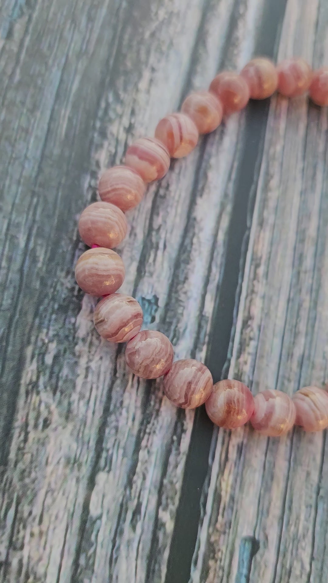 Bracelet Rhodochrosite – 8mm