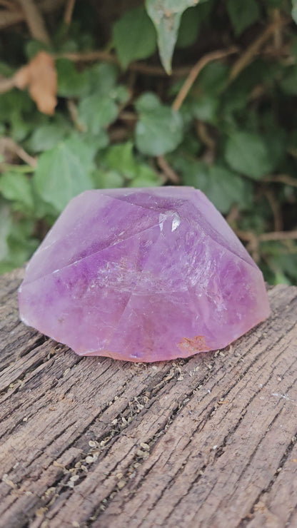 Polished Natural Amethyst Point - Balance and Serenity - Lithotherapie
