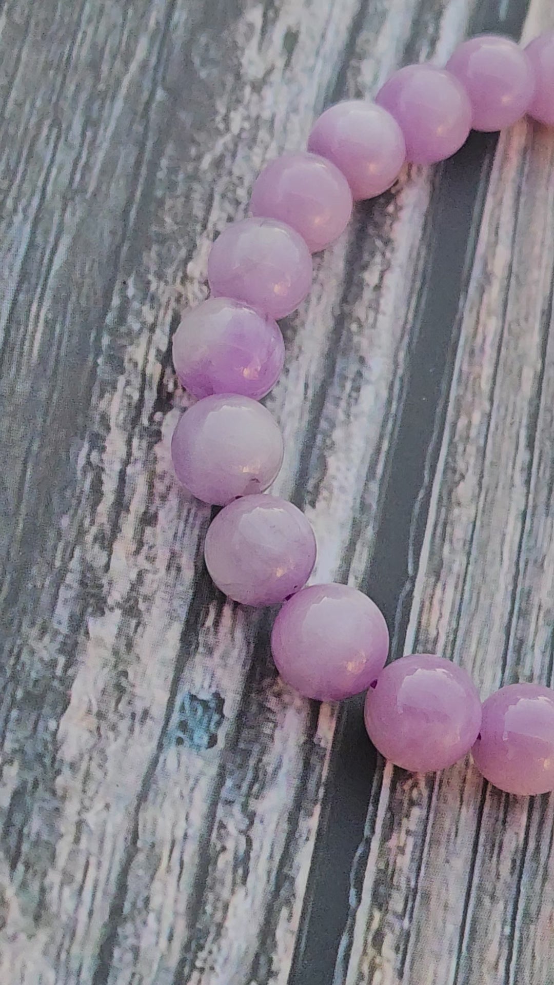 Bracelet Kunzite – 8mm