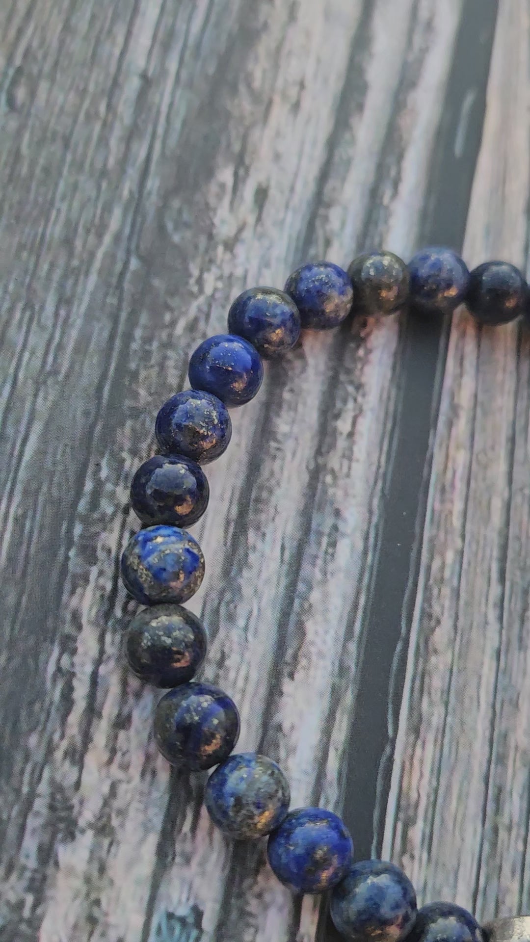 Bracelet Lapis-lazuli – 6mm