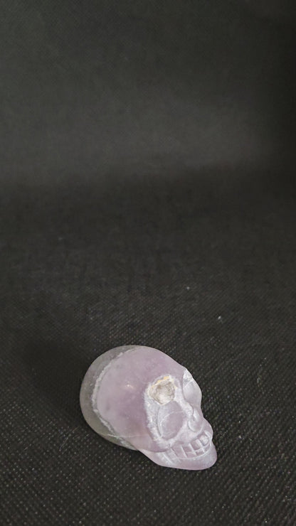 Natural Fluorite Skull - Mental Clarity and Spiritual Energy | Lithotherapy
