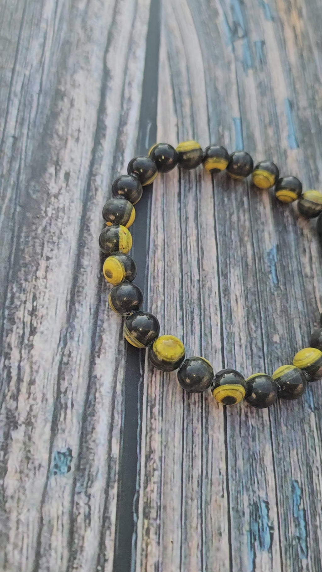 Bracelet Jaspe Bourbon – 6mm