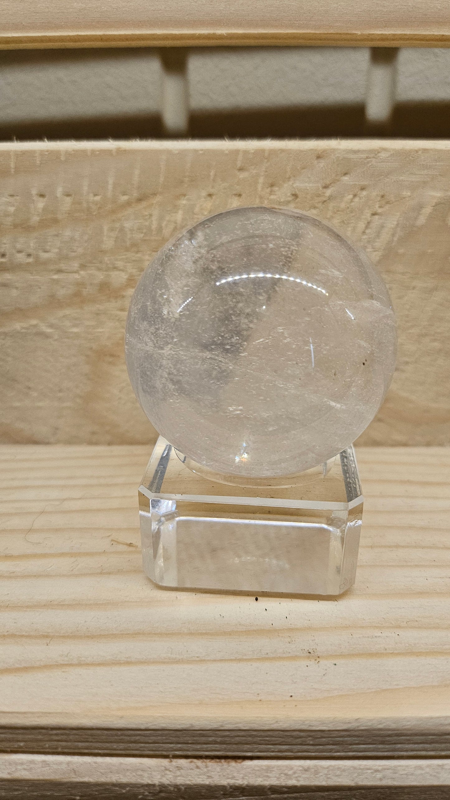Sphère en Cristal de Roche - Pureté et Clarté