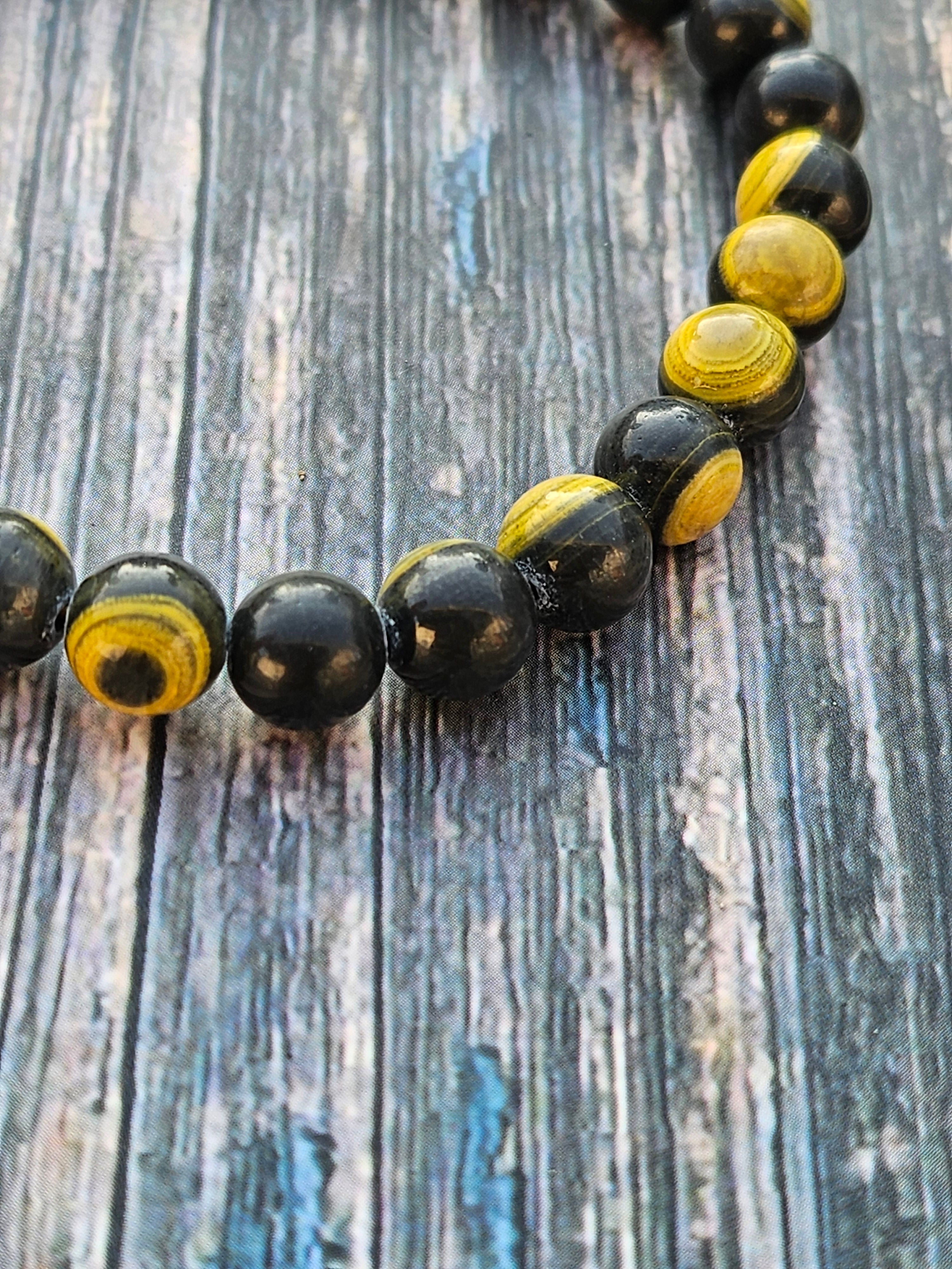 Bracelet Jaspe Bourbon – 6mm
