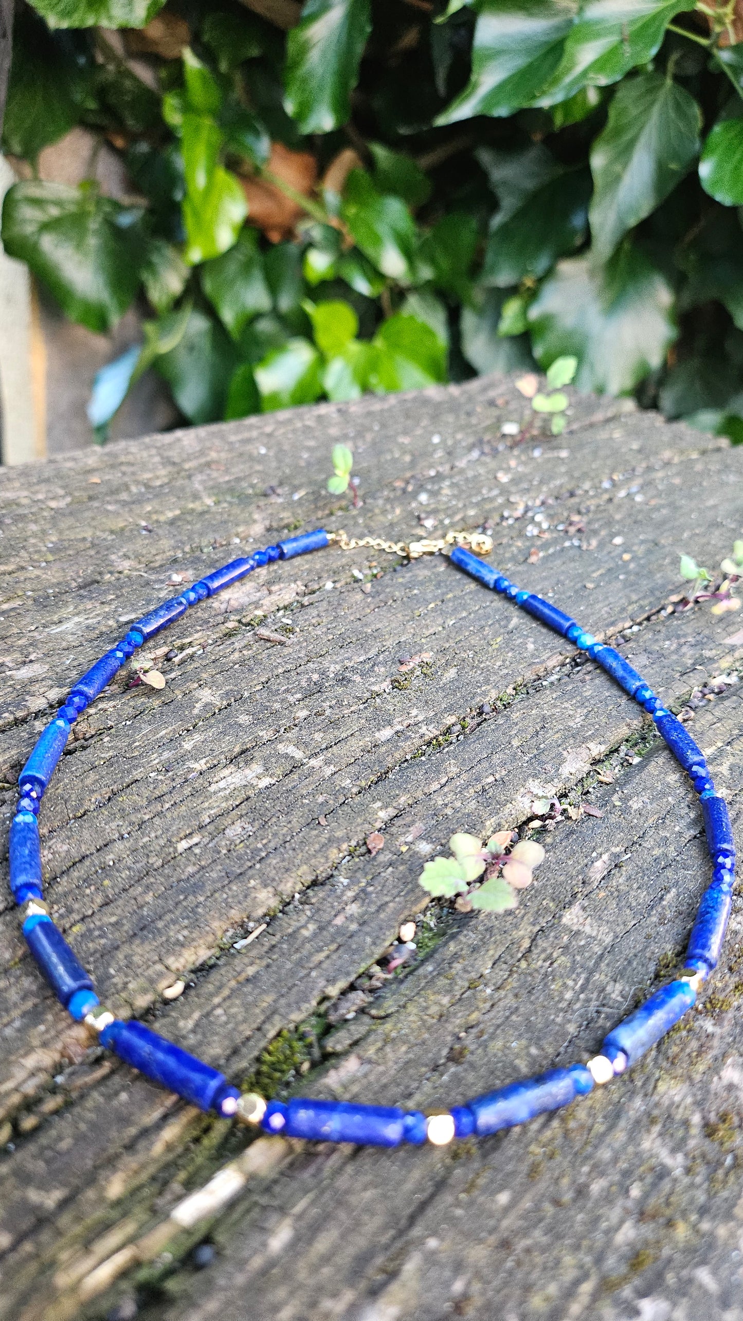 Collier "Hippie" en Lapis Lazuli - Harmonie et Sagesse