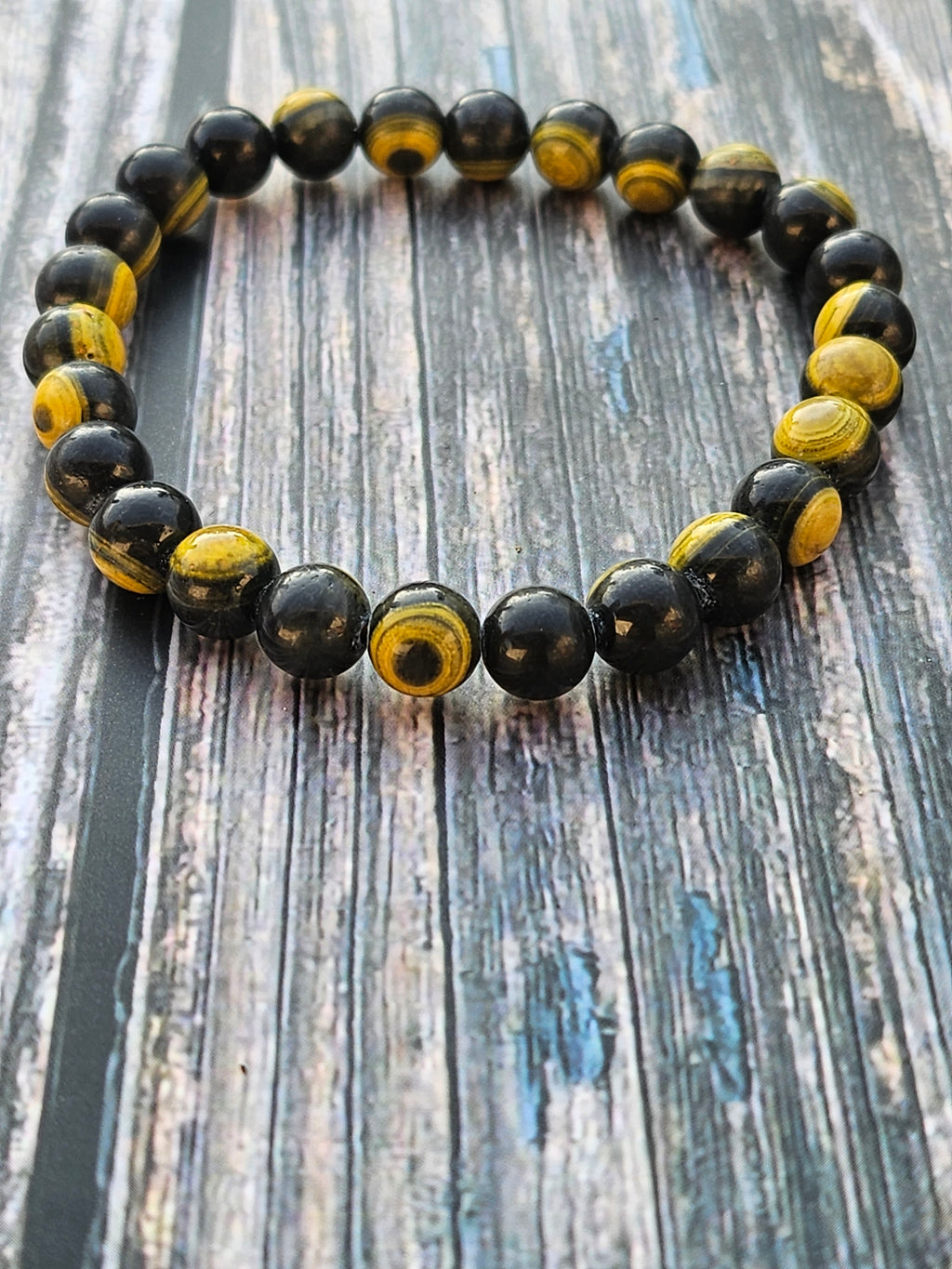 Bracelet Jaspe Bourbon – 6mm