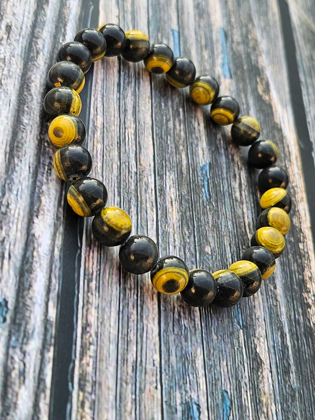 Bracelet Jaspe Bourbon – 6mm