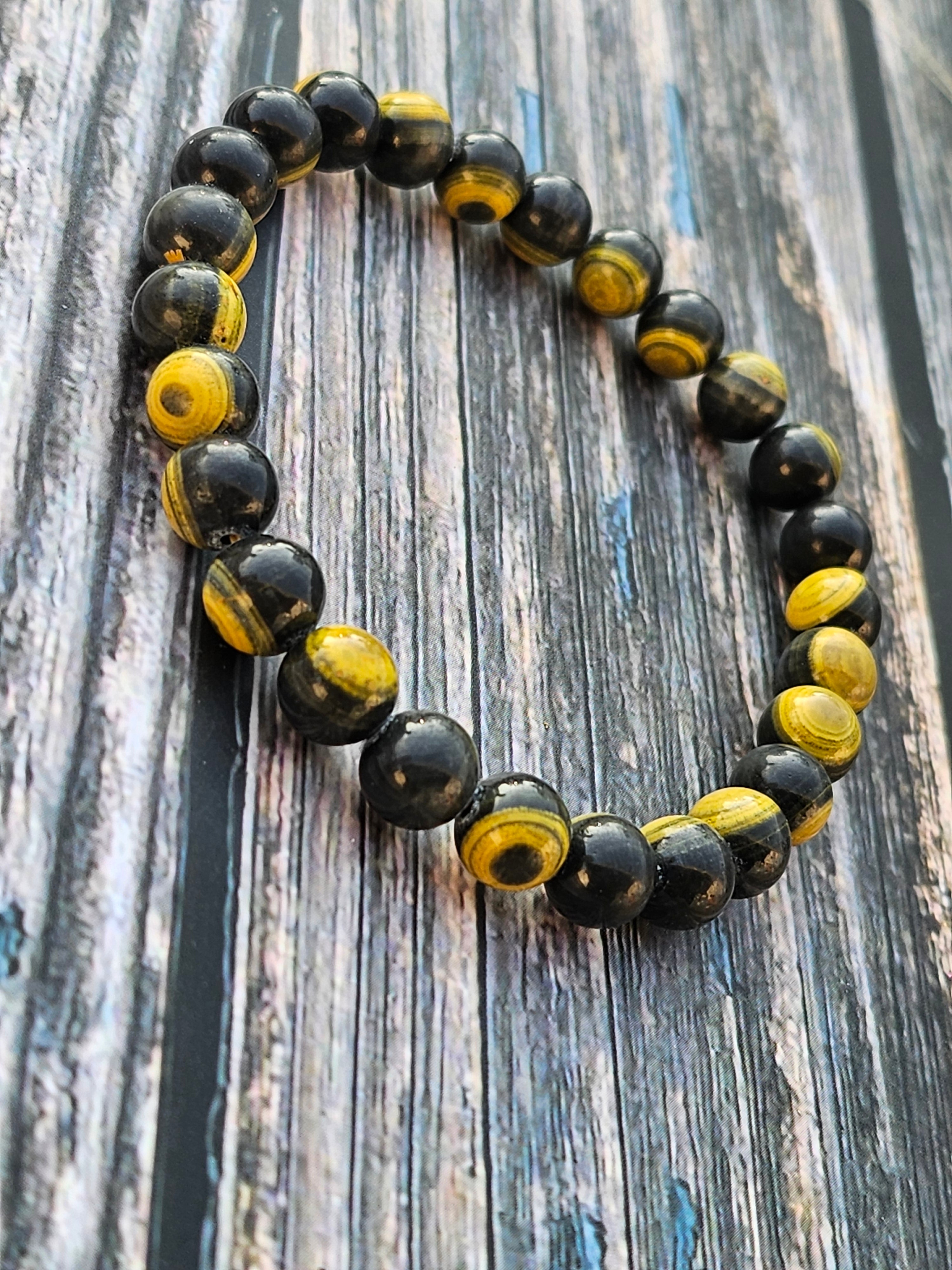 Bracelet Jaspe Bourbon – 6mm