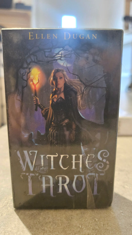 Jeu de Cartes "Witches Tarot" - Mystère et Magie