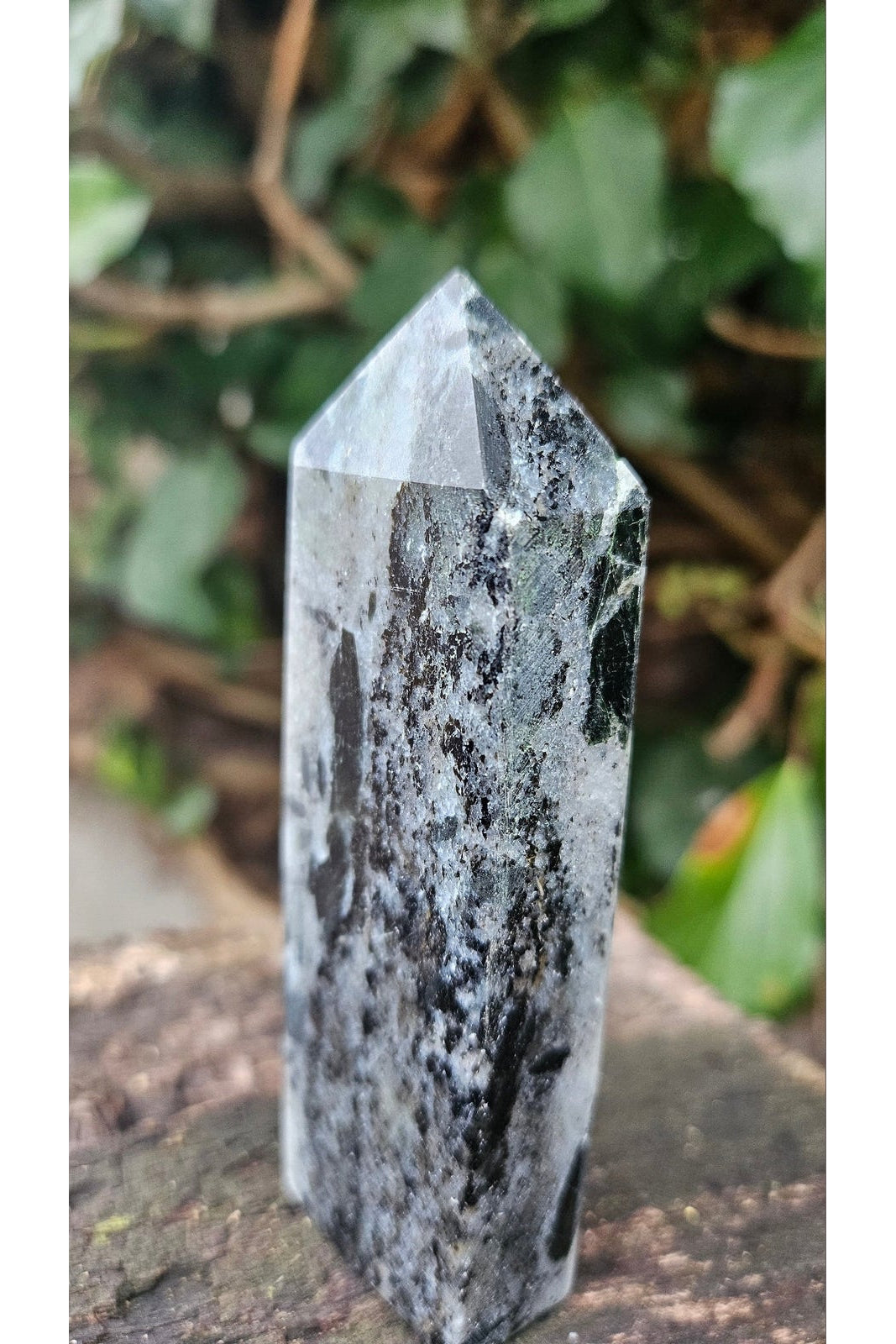 Black Tourmaline Obelisk - Purifying Energy and Reinforced Protection
