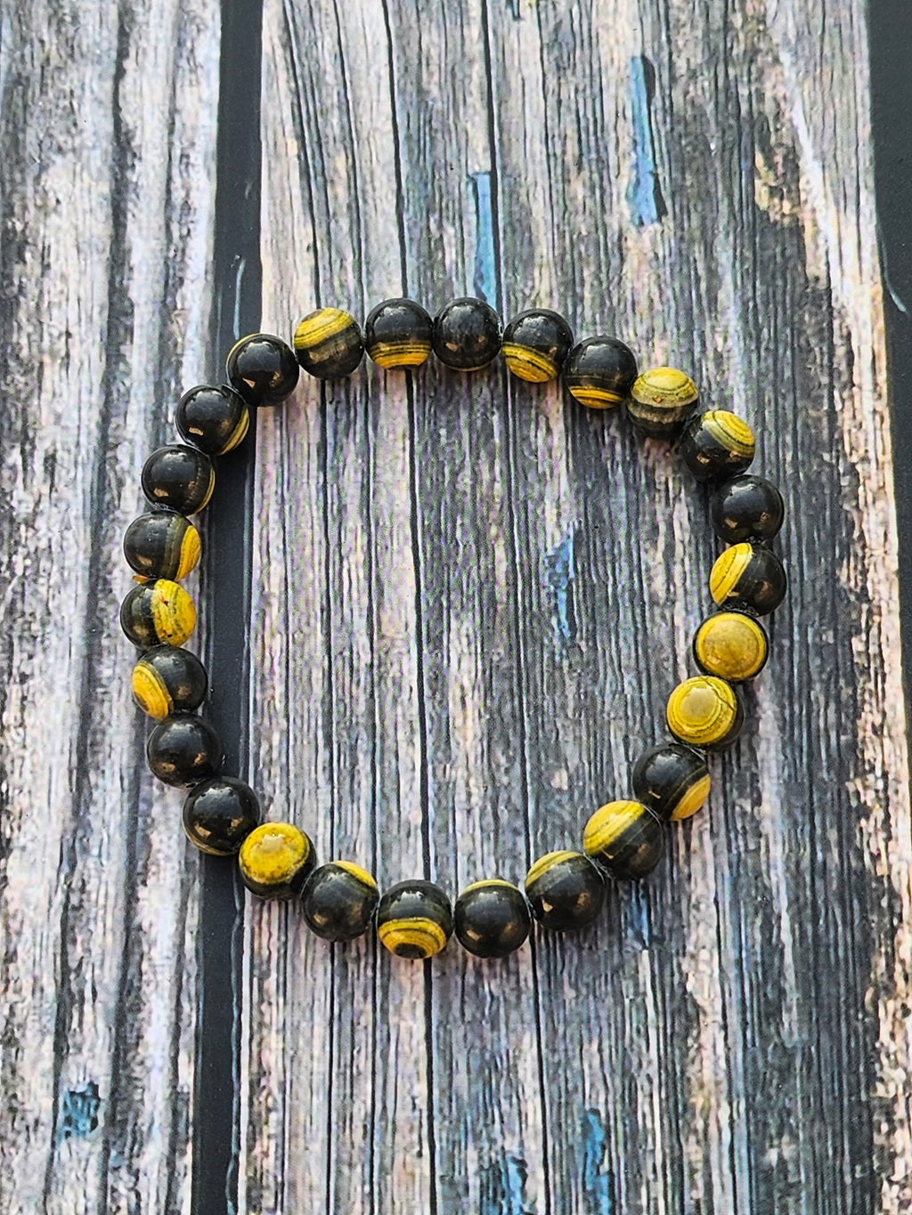 Bracelet Jaspe Bourbon – 6mm