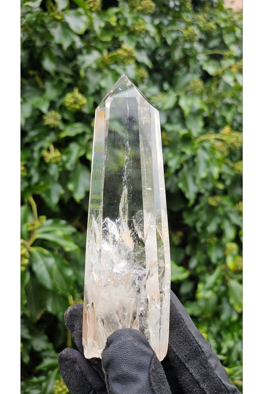 Natural Quartz Point - Crystal Clear Clarity and Universal Energies
